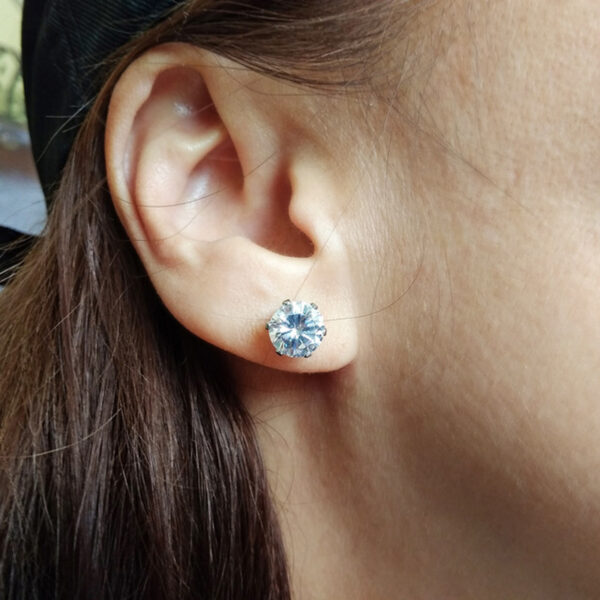 Disposable Low Pain Ear Piercing Gun Tool Ear Piercing Gun Built-in 316 Titanium Steel Crown Stud Earring - Image 10