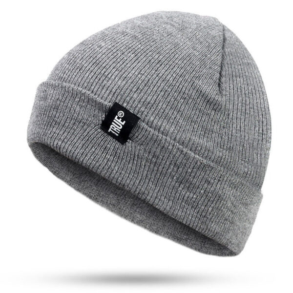 Fashionable hip hop autumn and winter warm knitted hat - Image 6