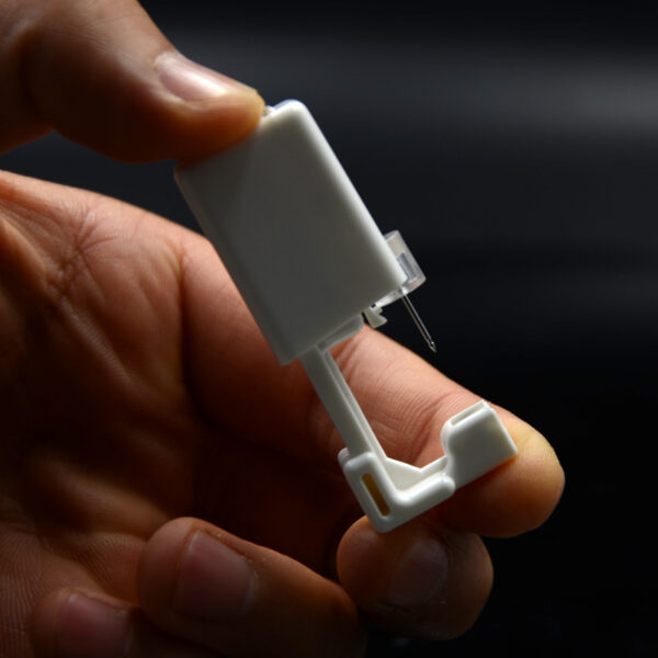 Disposable Low Pain Ear Piercing Gun Tool Ear Piercing Gun Built-in 316 Titanium Steel Crown Stud Earring - Image 5