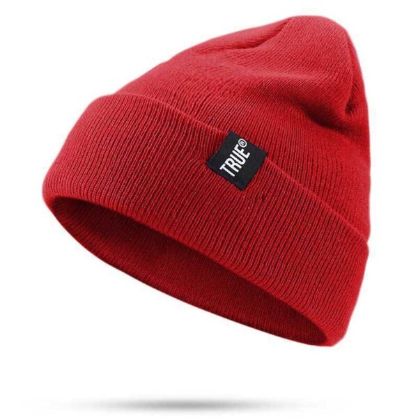 Fashionable hip hop autumn and winter warm knitted hat - Image 3
