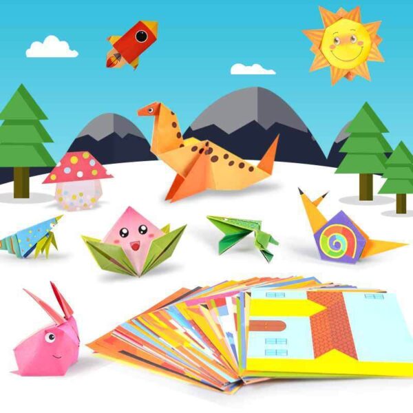 Handmade Materials For Children's Paper-cutting Kindergarten
