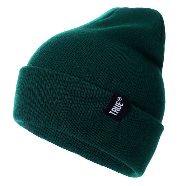Fashionable hip hop autumn and winter warm knitted hat - Image 4