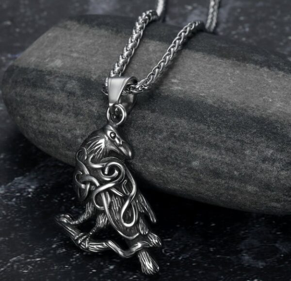 Vintage Nordic Rune Necklaces For Men Stainless Steel Norse Runes Viking Jewerly Pagan Elder Futhark Pendant Amulet Fashion Jewelry - Image 7