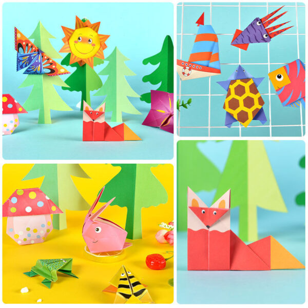 Handmade Materials For Children's Paper-cutting Kindergarten - Image 3