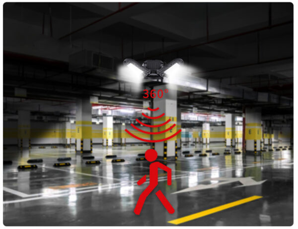General Deformable Lamp Garage Light Radar Warehouse Industrial Lamp Home Lighting High Intensity - Image 9