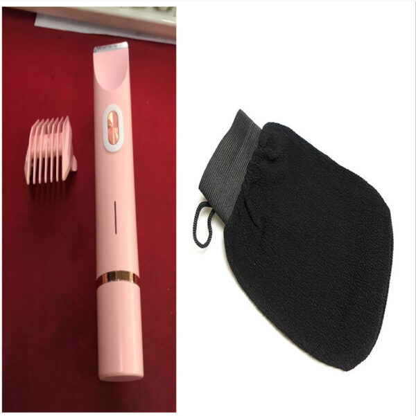 2 In 1 Hair Remover Women's Double Head Shaver Private Pubic Hair Trimmer Electric Razor Wet Dry Electric Body Hair - Image 5